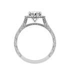 Pear Lab-grown Diamond Bridal Ring — front