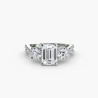 Three-Stone with Pavé Band 2