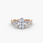 Three-Stone with Pavé Band 2