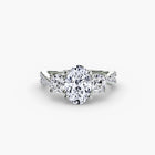 Three-Stone with Pavé Band 2