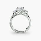 Three-Stone with Pavé Band 2