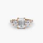 Three-Stone with Pavé Band 3
