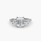 Three-Stone with Pavé Band 3