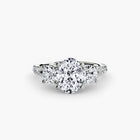 Three-Stone with Pavé Band 3