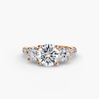 Three-Stone with Pavé Band 3