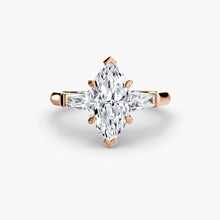 Three-Stone Ring (Baguette Side Stones)