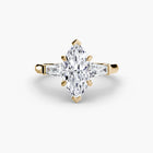 Three-Stone Ring (Baguette Side Stones)