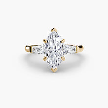 Three-Stone Ring (Baguette Side Stones)