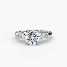 Three-Stone Ring (Baguette Side Stones)