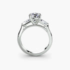 Three-Stone Ring (Baguette Side Stones)