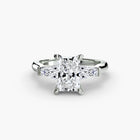 Three-Stone Ring (Baguette Side Stones) 2