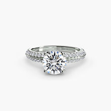 Solitaire with Pavé