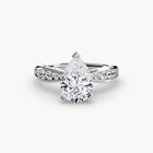 Solitaire with Pavé 3