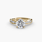Solitaire with Pavé 3