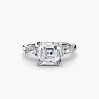 The Floral Accent Solitaire