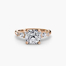 The Floral Accent Solitaire