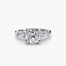 The Floral Accent Solitaire