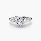 The Floral Accent Solitaire