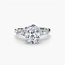 The Floral Accent Solitaire