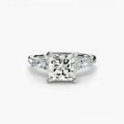 The Floral Accent Solitaire