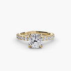 Solitaire with Pavé 6