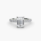 Solitaire with Pavé 6
