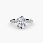 Solitaire with Pavé 6