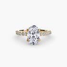 Solitaire with Pavé 6
