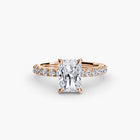 Solitaire with Pavé 6