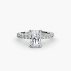 Solitaire with Pavé 6
