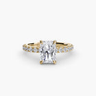 Solitaire with Pavé 6