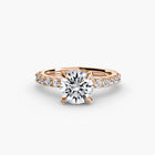 Solitaire with Pavé 6