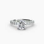 Solitaire with Pavé 6