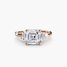 Baguette Accent Solitaire