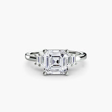 Baguette Accent Solitaire