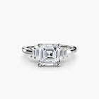 Baguette Accent Solitaire