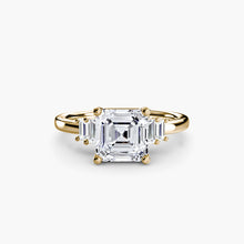 Baguette Accent Solitaire