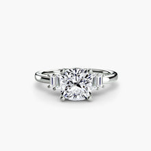 Baguette Accent Solitaire