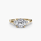 Baguette Accent Solitaire