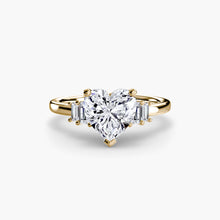Baguette Accent Solitaire