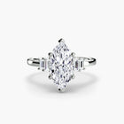 Baguette Accent Solitaire