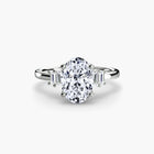 Baguette Accent Solitaire