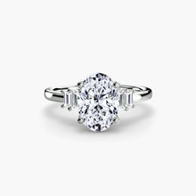 Baguette Accent Solitaire