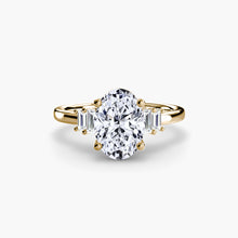 Baguette Accent Solitaire