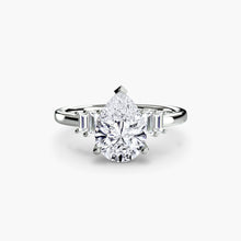 Baguette Accent Solitaire