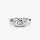 Baguette Accent Solitaire