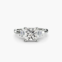 Baguette Accent Solitaire