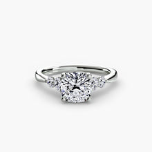 Solitaire with Shoulder Accents 2