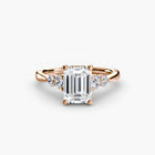 Solitaire with Shoulder Accents 2