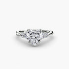 Solitaire with Shoulder Accents 2